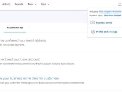 Linking a PayPal Account to a Hong Kong Company
